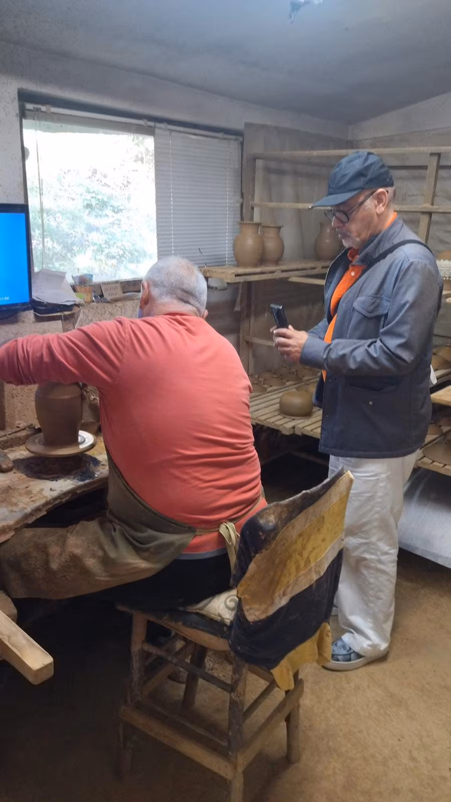 Кристиан Лубутен в ателието на Радилина 1